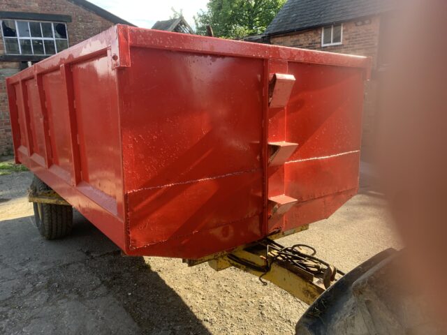 Norton ex silage tipper trailer