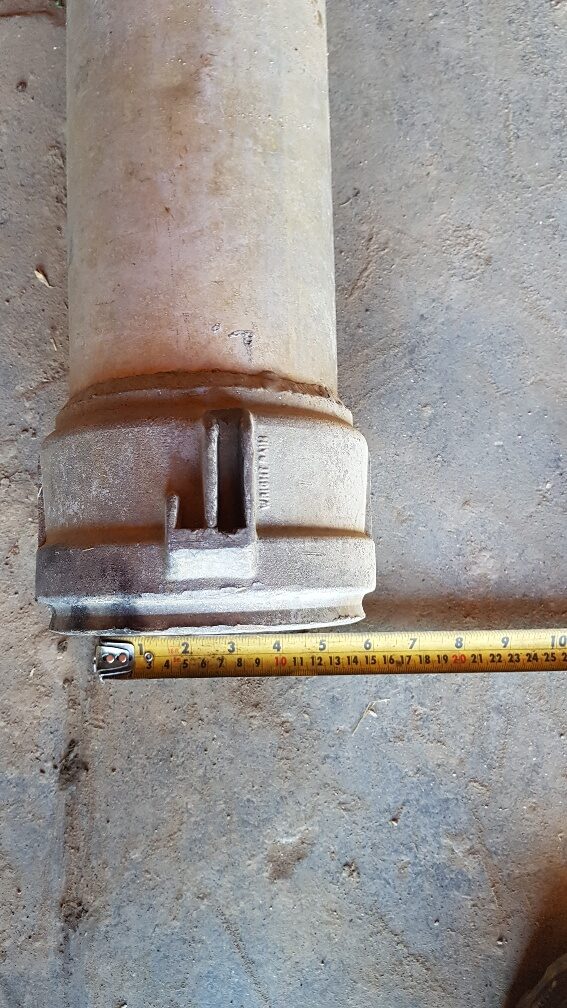 Wright Rain Alluminium Pipes 5″