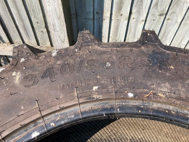 MB761228 ALLIANCE FARM PRO II TYRES RIMS