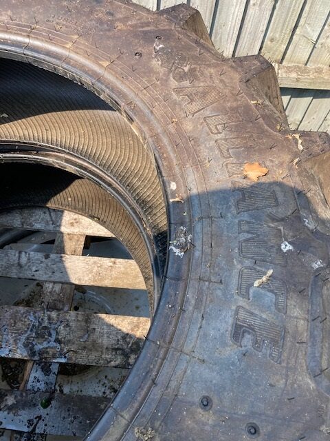 MB761228 ALLIANCE FARM PRO II TYRES RIMS
