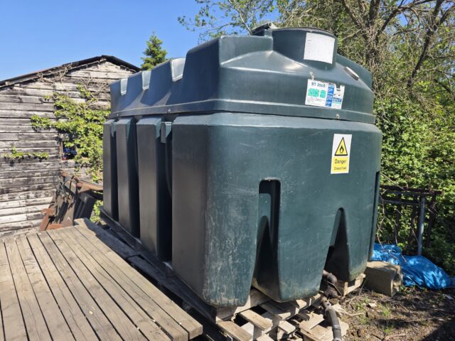 Bunded diesel tank