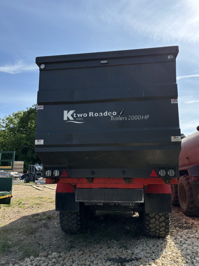 Ktwo 20 tonne compactor trailer