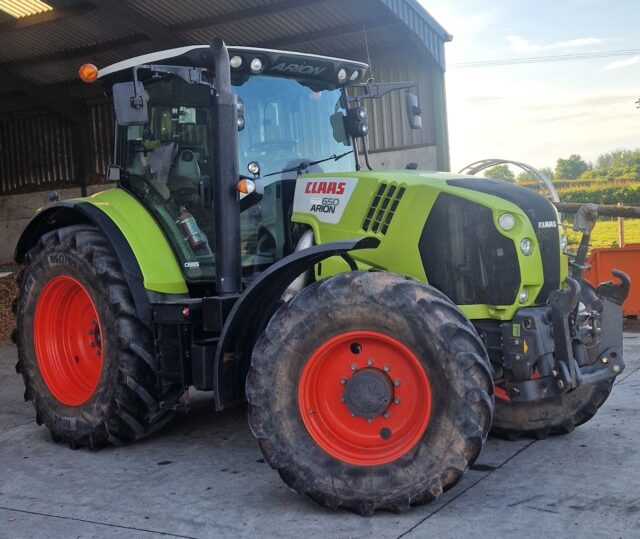 HM068227 CLAAS ARION 650 4WD TRACTOR