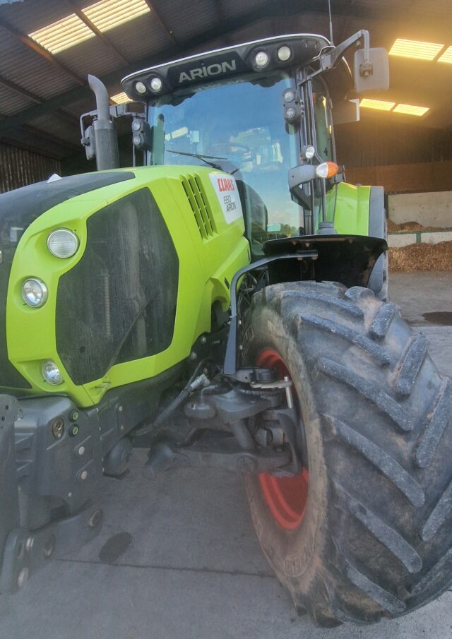 HM068227 CLAAS ARION 650 4WD TRACTOR