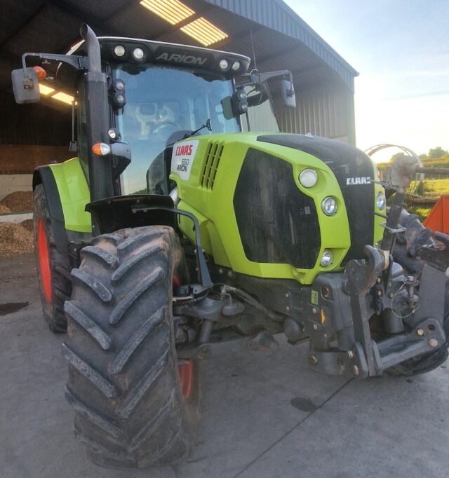 HM068227 CLAAS ARION 650 4WD TRACTOR