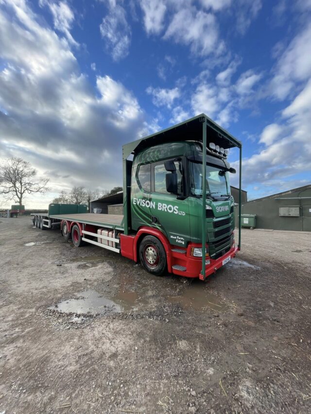 Scania R450 Rigid & Trailer