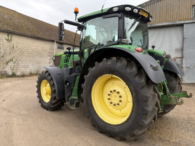 One- 2016 John Deere 6195R Tractor