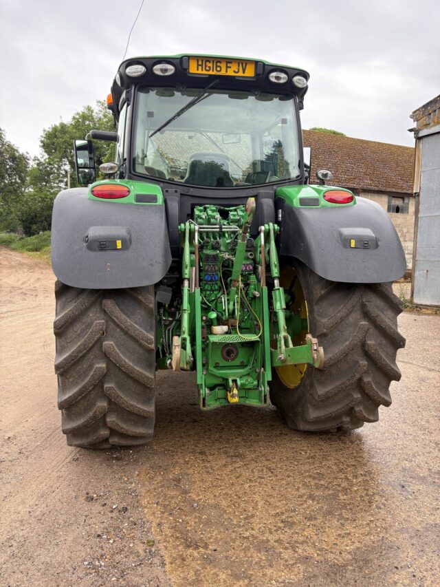 One- 2016 John Deere 6195R Tractor