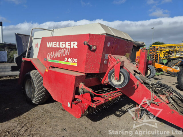 Welger D4000 80×70 Baler