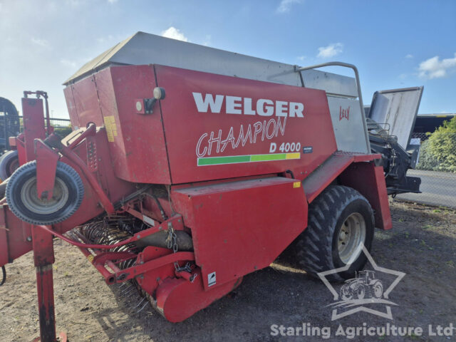 Welger D4000 80×70 Baler