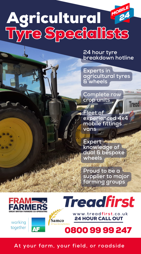 Treadfirst agricultural tyre specialists