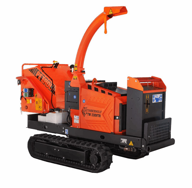 8″ Tracked Chipper