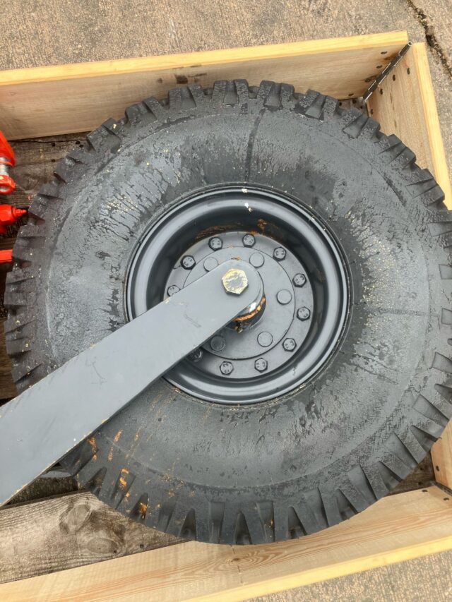 KUHN PLOUGH TRANSPORT WHEEL