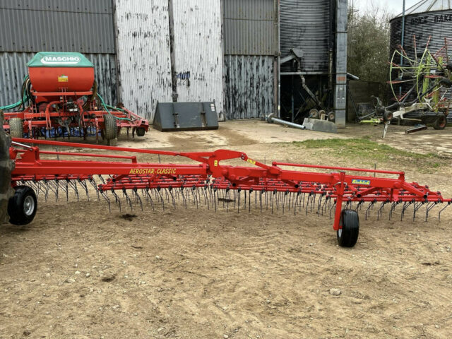 USED Einbock Aerostar Classic 12m Grass Harrow For Sale