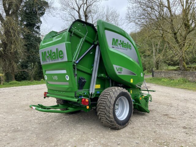 EX DEMO McHale V6-760 Round Baler For Sale