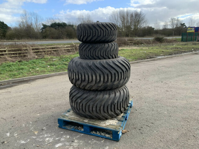 USED Flotation Wheels & Tyres To Suit NH Boomer 35 For Sale