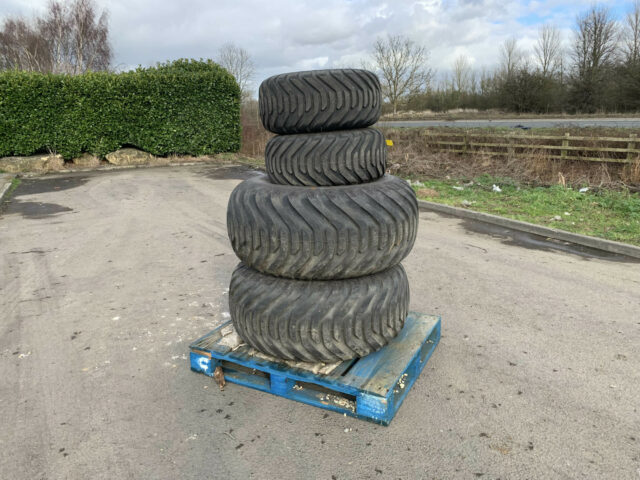 USED Flotation Wheels & Tyres To Suit NH Boomer 35 For Sale