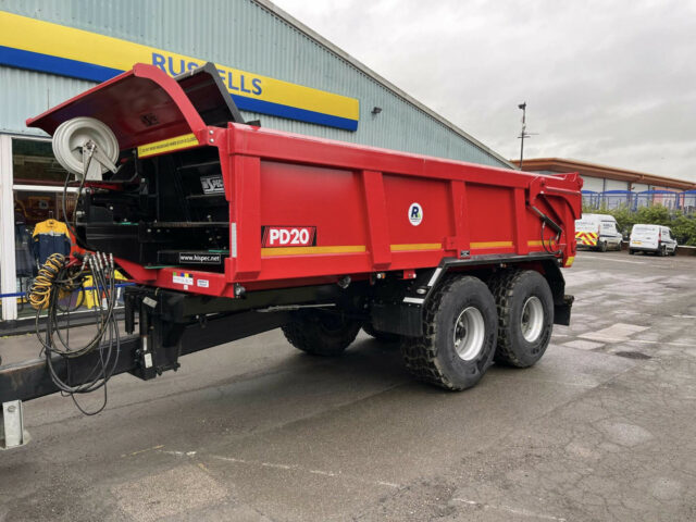 USED Hi-Spec PD20T Push Off Dump Trailer For Sale