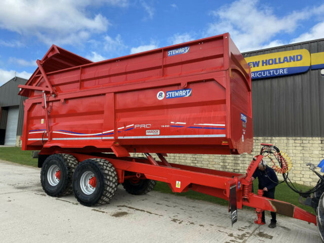 USED Stewart PS18-23H Pro Series Silage Trailer For Sale