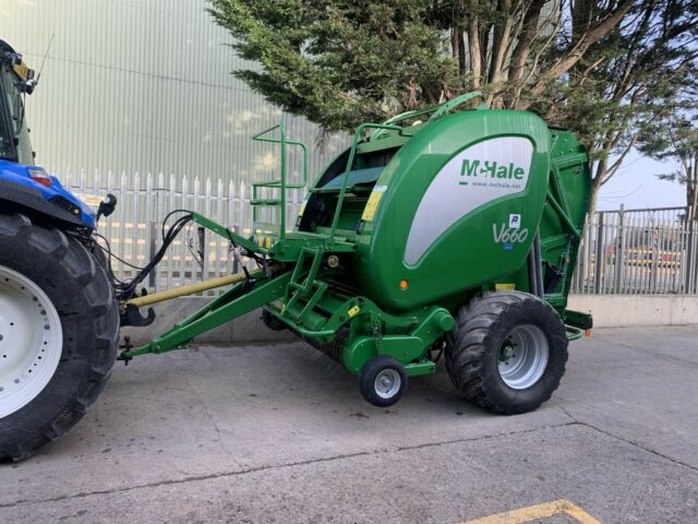 USED McHale V660 Round Baler For Sale