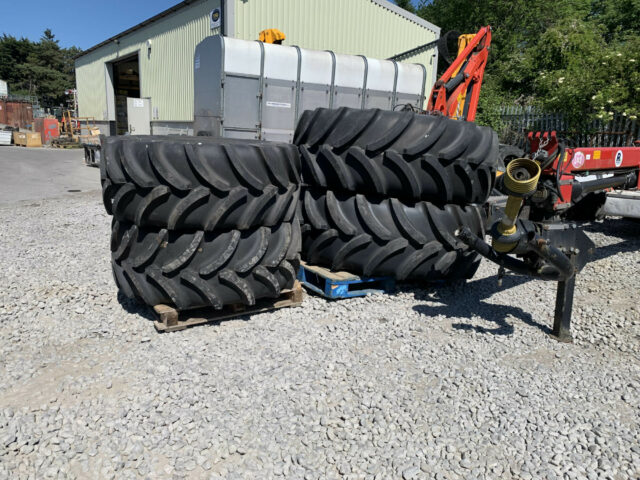 USED Full Set of Wheels & Tyres to Suit T6.180 For Sale