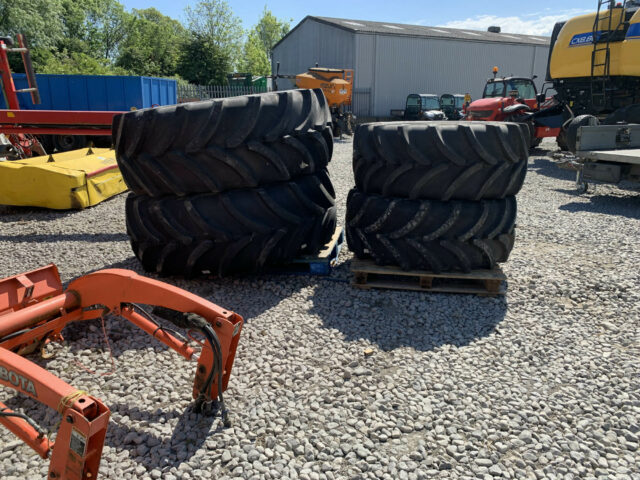 USED Full Set of Wheels & Tyres to Suit T6.180 For Sale