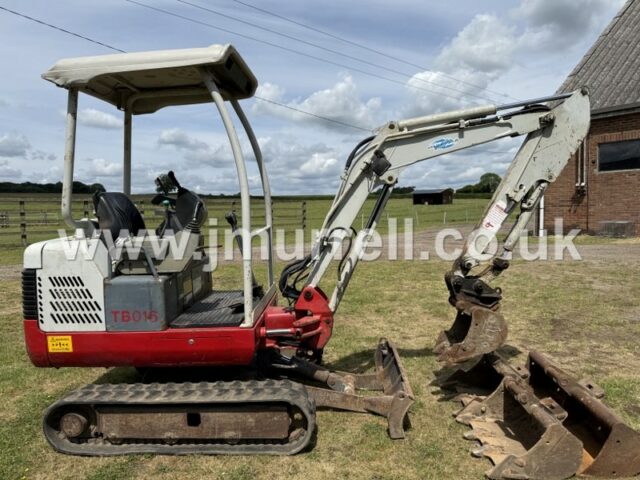 Takeuchi TB016 Mini Digger