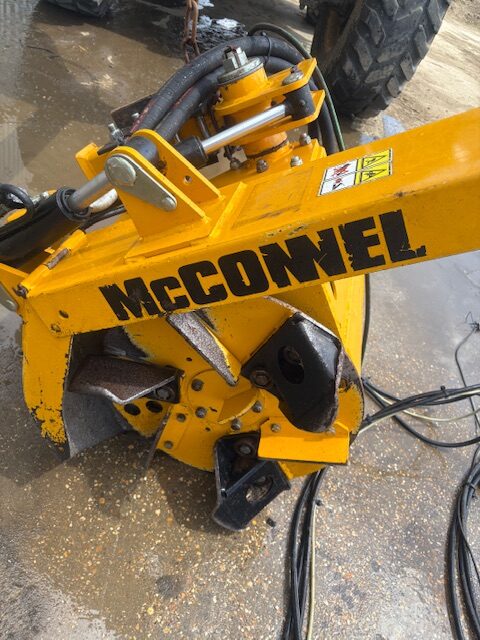 McConnel rotary ditch cleaner