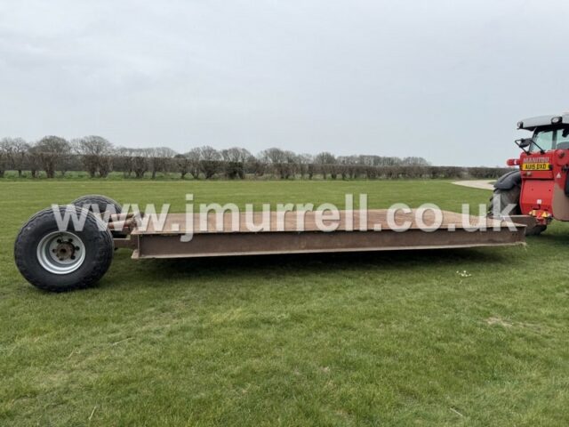 Machinery Implement Drop Flat low Loader