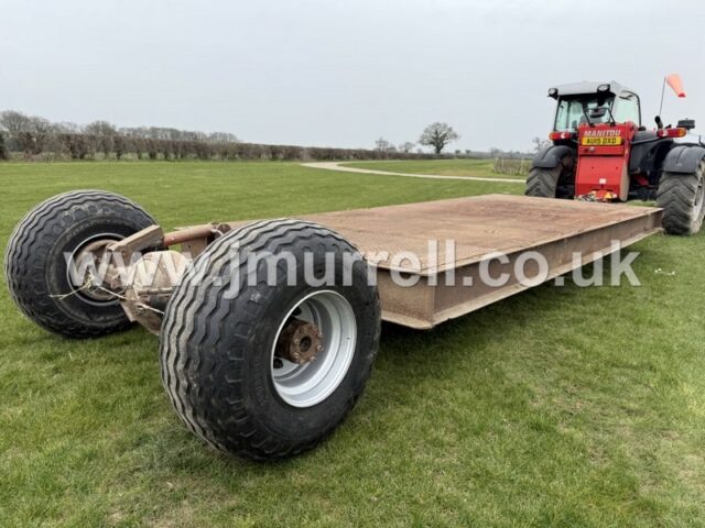 Machinery Implement Drop Flat low Loader