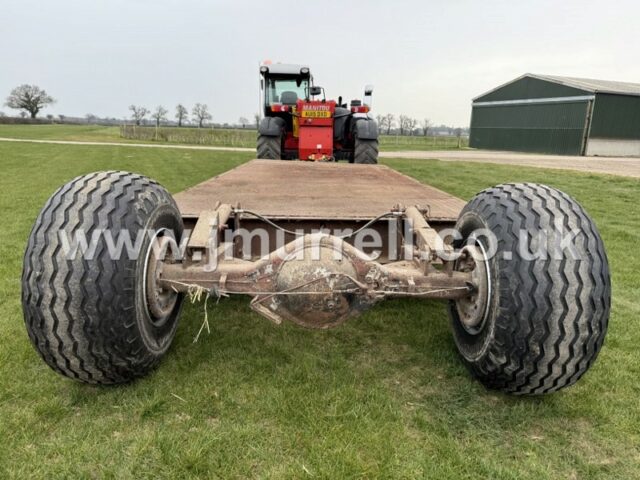 Machinery Implement Drop Flat low Loader