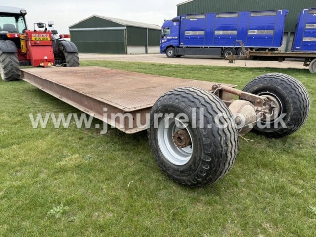 Machinery Implement Drop Flat low Loader