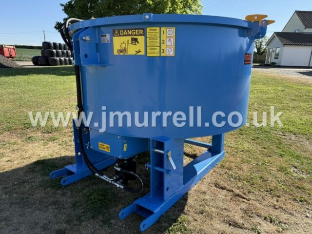 New JM concrete Pan Mixer