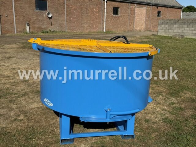 New JM concrete Pan Mixer