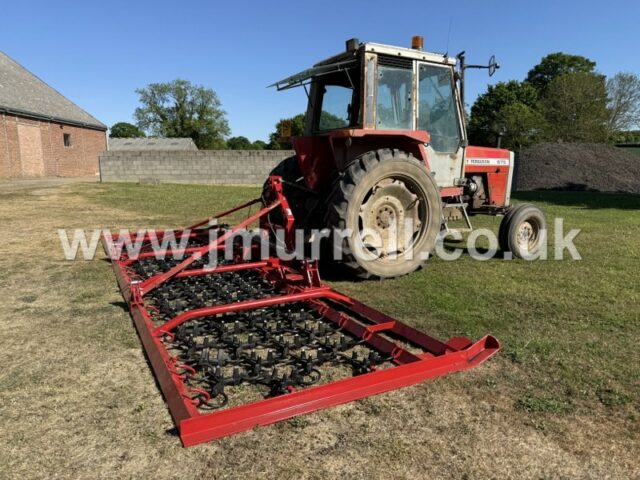 New JM 6 Meter heavy duty grass harrow