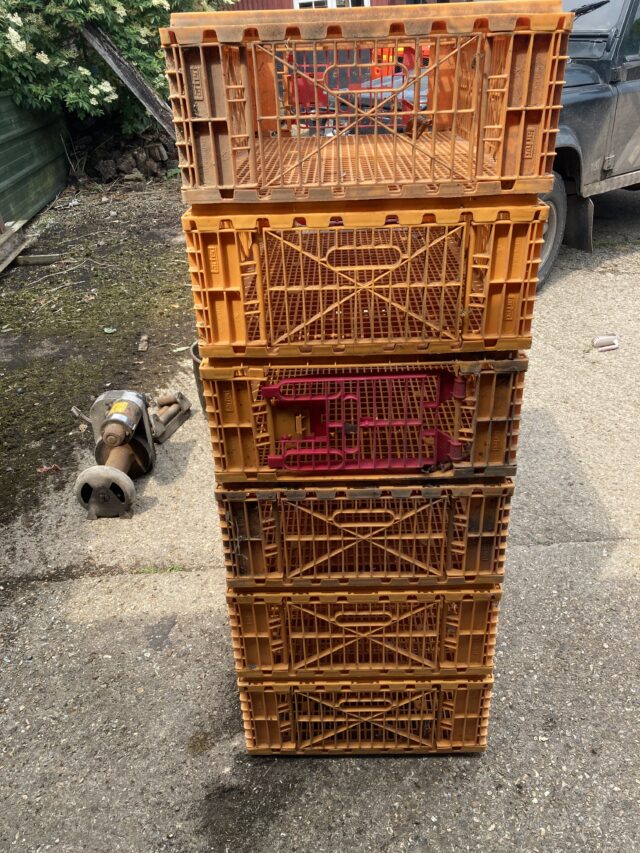 Poultry Transport Crates x 6