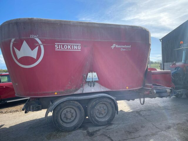 TE002123 KVERNELAND DUO 2218 MIXER WAGON