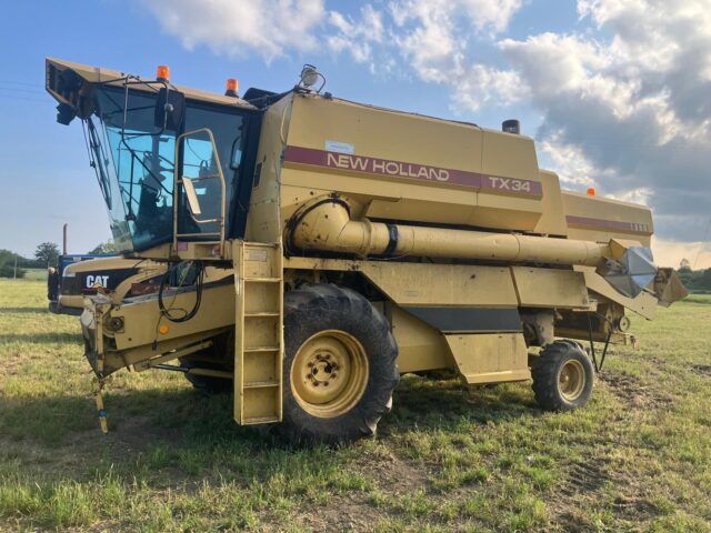 New Holland TX34 combine