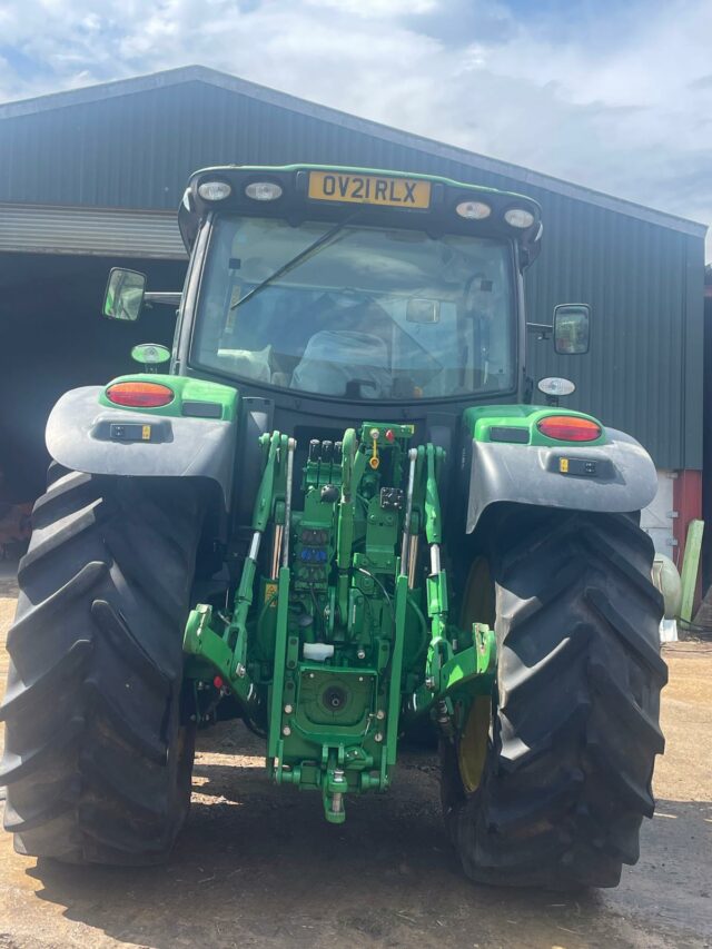 One- 2021 John Deere 6155R Tractor