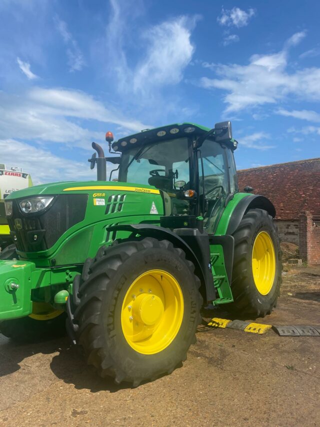 One- 2021 John Deere 6155R Tractor