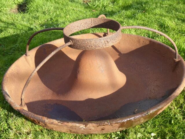 Vintage Cast Iron Pig Feeding Troughs