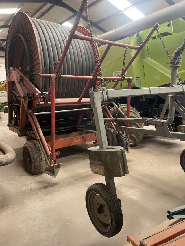 Javeli 100mm 450m irrigation reel
