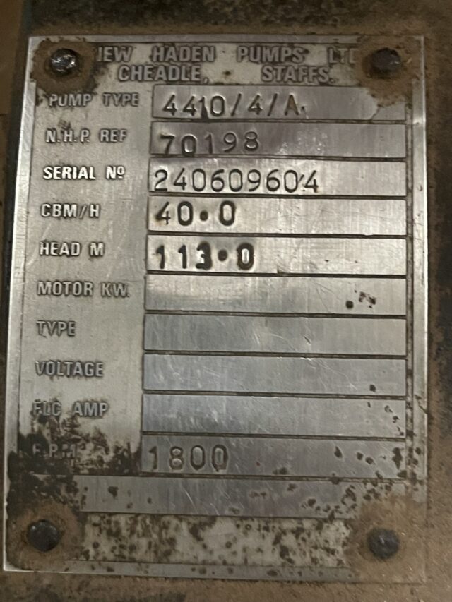 Irrigation Pump