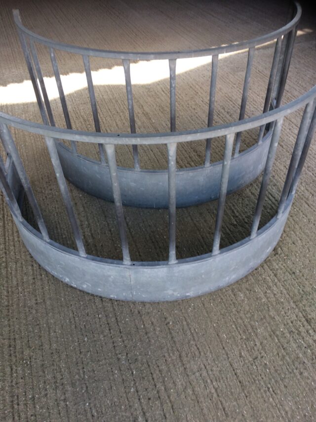 Sheep ring feeders