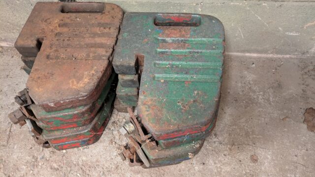 Massey Ferguson Front weights set of 10