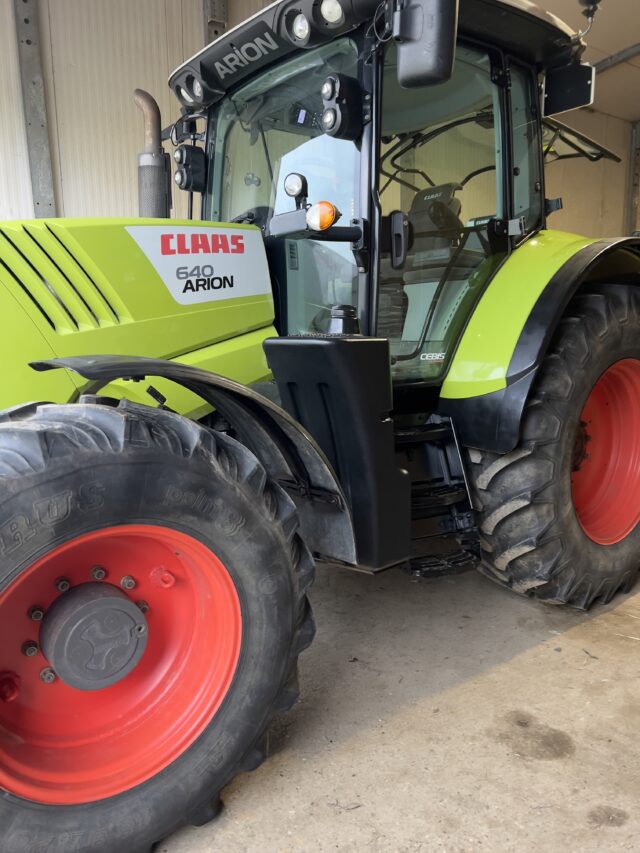 2013 claas arion 640 cebis