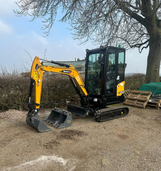 Sany sy18c digger