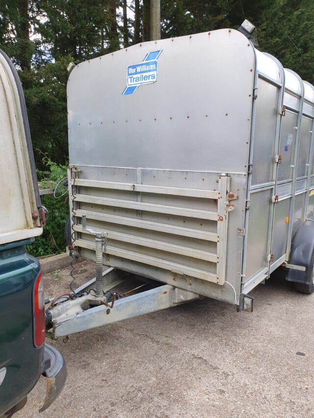 Ifor Williams Tri-axle Livestock Trailer