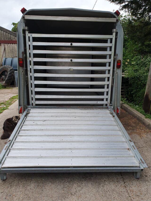 Ifor Williams Tri-axle Livestock Trailer