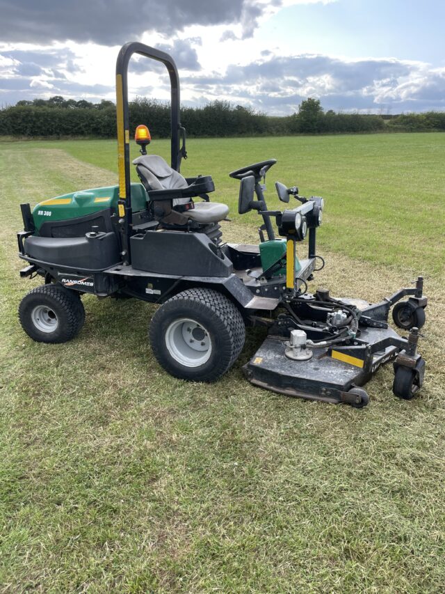 ransome ride on mower
